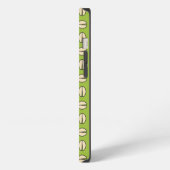 Etui iPhone 13 Vert pistache moderne (Côté gauche)