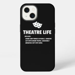 Etui iPhone 13 Vie de théâtre Comédie Drame Acteur Actrice Cadeau