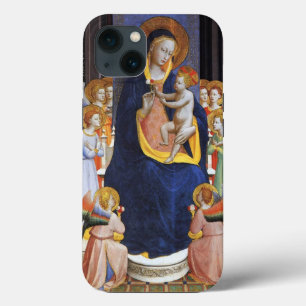 ETUI iPhone 13 VIERGE À L'ENFANT,ANGES ET SAINTS