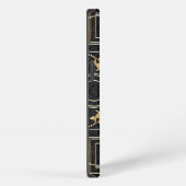 Etui iPhone 13 Vieux Monogramme Or (Côté droit)