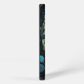 Etui iPhone 13 Vignes de Rose Bleue 2 (Côté droit)