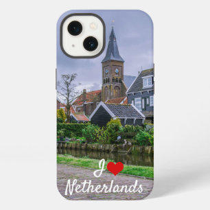 Etui iPhone 13 Village de pêcheurs traditionnel Marken aux Pays-B