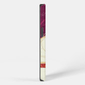 Etui iPhone 13 Vin coloré (Côté droit)