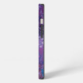 Etui iPhone 13 Violet Déplace L'Abstraction (Côté gauche)