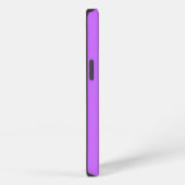 Etui iPhone 13 Violet moderne blanc (Côté droit)