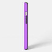 Etui iPhone 13 Violet moderne blanc (Côté gauche)