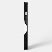 Etui iPhone 13 Visage de chat mignon. (Côté gauche)