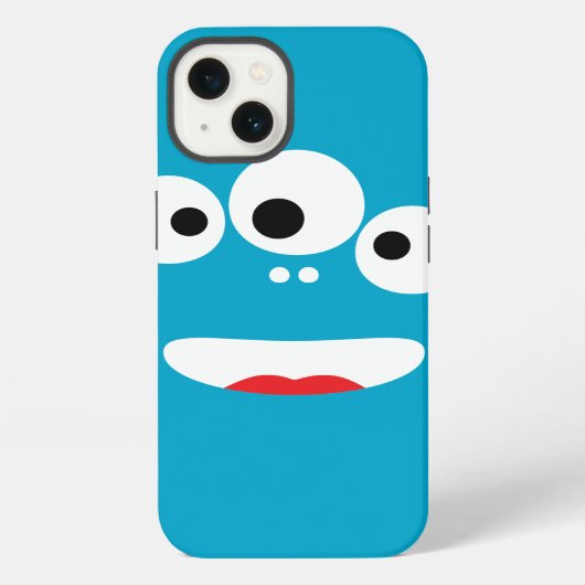 Etui iPhone 13 Visage drôle de monstre (Verso)