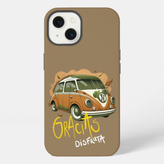 Etui iPhone 13 Voiture coque iphone classique (Verso)