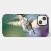 Etui iPhone 13 Vol de colibri (Verso Horizontal)