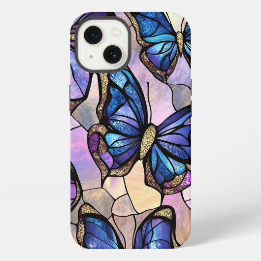 Etui iPhone 13 Vol doré du ciel rêveur (Verso)