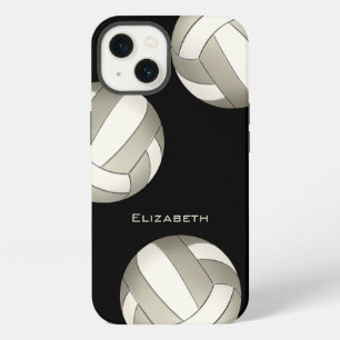 Etui iPhone 13 volleyball féminin blanc platine