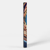 Etui iPhone 13 Vortex du jardin (Côté droit)