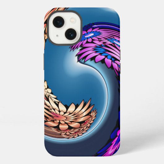 Etui iPhone 13 Vortex du jardin (Verso)