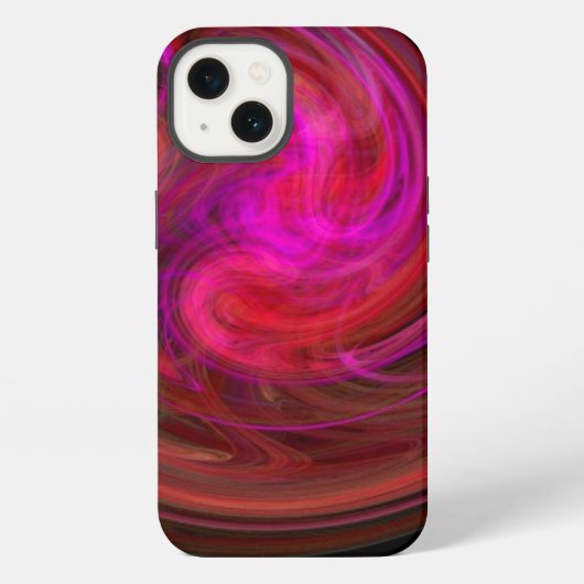 Etui iPhone 13 VORTEX LÉGER, rouge vif (Verso)