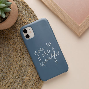 Etui iPhone 13 Vous Êtes Assez Citation Inspirationnelle Lettré