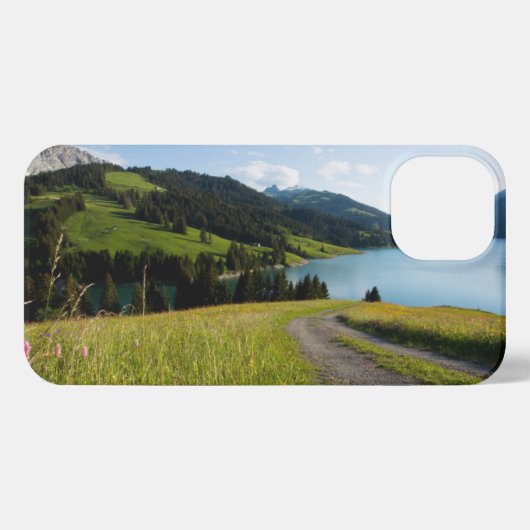 Etui iPhone 13 Water | Swiss Alps Footpath (Verso Horizontal)