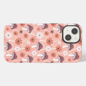 Etui iPhone 13 Wavy Mushroom Garden (Verso Horizontal)