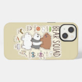Etui iPhone 13 We Bare Bears - Journal Graphique de l'Équipe d'Ou (Verso Horizontal)