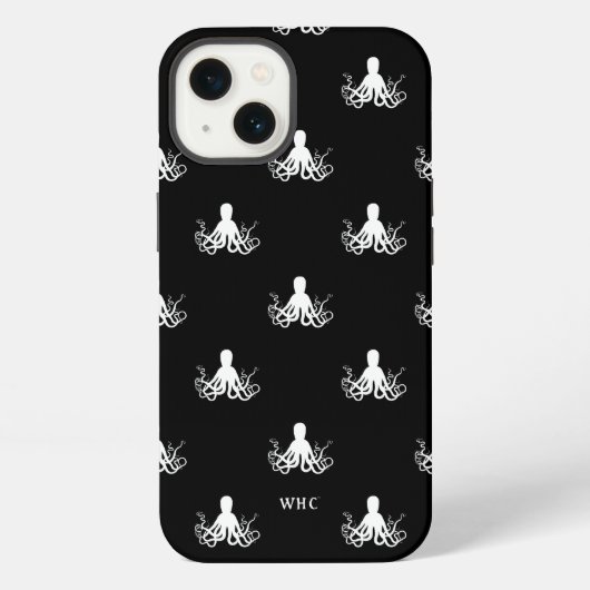 Etui iPhone 13 WHC - coque iphone Octopus (Verso)