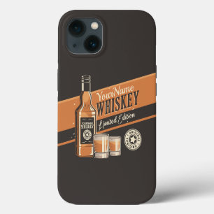 Etui iPhone 13 Whiskey Liquor Bottle Western Bar