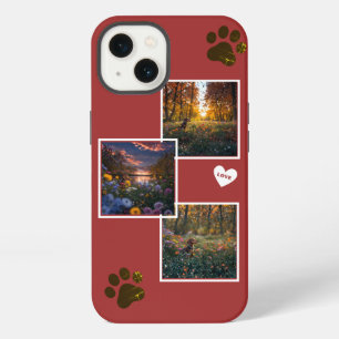 Etui iPhone 13 Wiener Wonder : Collage de photos de teckel pour i