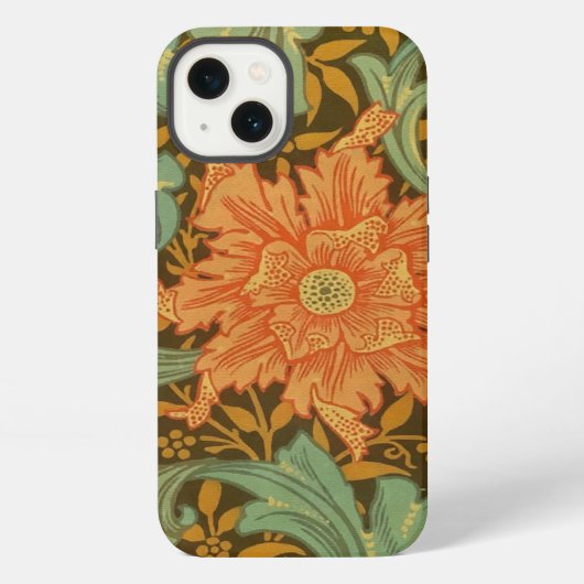 Etui iPhone 13 William Morris Single Stem Pattern (Verso)