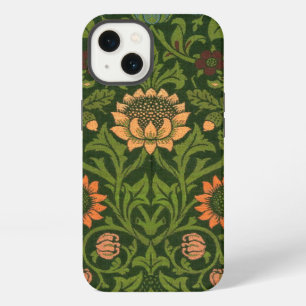Etui iPhone 13 William Morris Violet et Columbine Art Rug