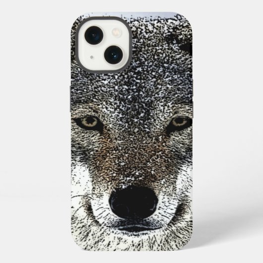 Etui iPhone 13 Wolf Eyes (Verso)