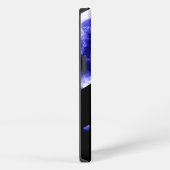 Etui iPhone 13 Wolf Howling à Moon (Côté droit)