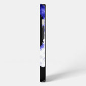 Etui iPhone 13 Wolf Howling à Moon (Côté gauche)
