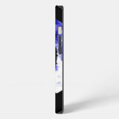 Etui iPhone 13 Wolf Howling à Moon (Côté gauche)