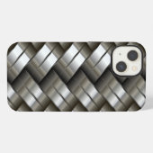 Etui iPhone 13 Woven metal (Verso Horizontal)
