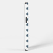 Etui iPhone 13 Yeux à points bleu d'Halloween (Côté droit)