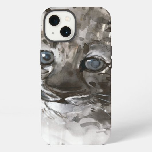 Etui iPhone 13 Yeux Bleus (Verso)