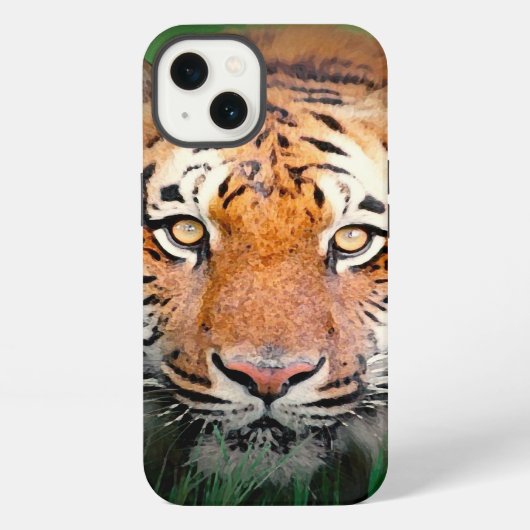 Etui iPhone 13 Yeux de Tigre (Verso)