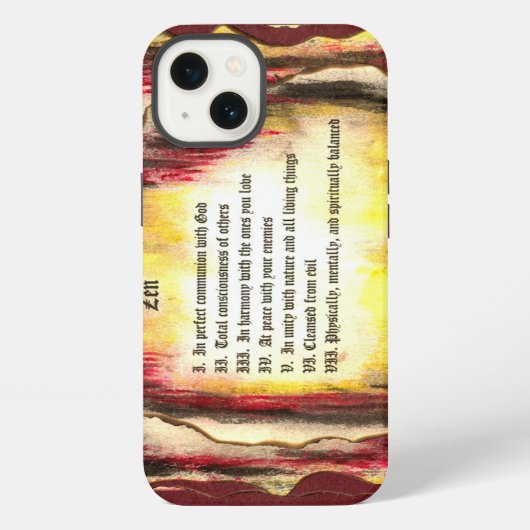 Etui iPhone 13 Zen (Verso)