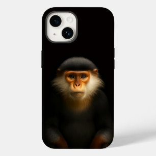 Étui iPhone 14 Case-Mate Black 4 Luxe, Langur Douc