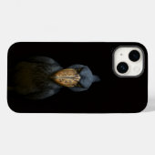 Étui iPhone 14 Case-Mate Black 4 Luxe, oiseau Bala (Verso (horizontal))