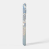 Étui iPhone 14 Pro Max Chrome Bleu Futuriste (Côté droit)