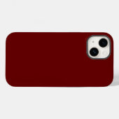 Étui iPhone 14 Rouge Sang Résistant (Verso (horizontal))