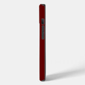 Étui iPhone 14 Rouge Sang Résistant (Verso / Gauche)