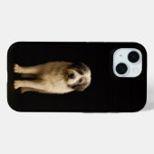 Étui iPhone 15 Black 4 Luxe, berger Mioritic (Verso (horizontal))