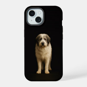 Étui iPhone 15 Black 4 Luxe, berger Mioritic