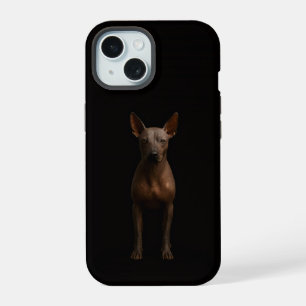 Étui iPhone 15 Black 4 Luxe, Chien Pila Argentin