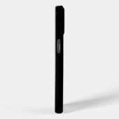Étui iPhone 15 Black 4 Luxe, chien Terrier nu (Verso / Droite)