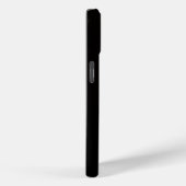 Étui iPhone 15 Black 4 Luxe, Chimpanzé Serein (Verso / Droite)