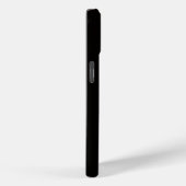Étui iPhone 15 Black 4 Luxe, Doberman Gardien (Verso / Droite)