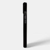 Étui iPhone 15 Black 4 Luxe, Gazella Élégante (Verso / Gauche)