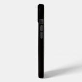 Étui iPhone 15 Black 4 Luxe, Okapi de la forêt (Verso / Gauche)